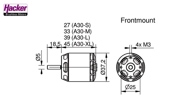 Hacker A30-10 XL V4 900KV-6111