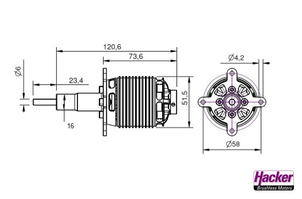 Hacker A50-10 L Turnado V3 530KV - Glider-6176