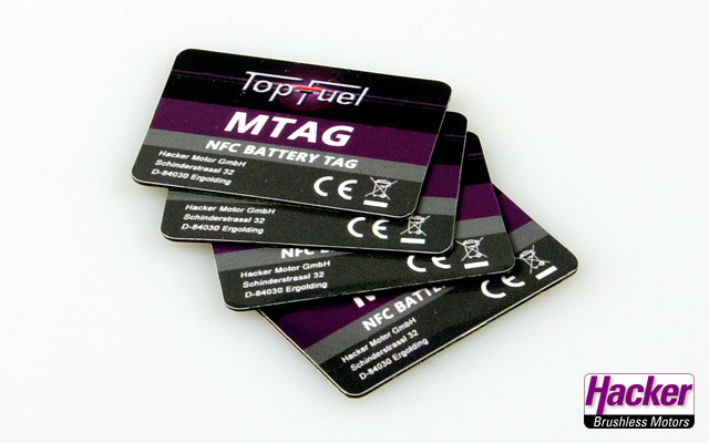 Hacker TopFuel MTAG Etiquetas NFC Baterías (4pcs)-8027
