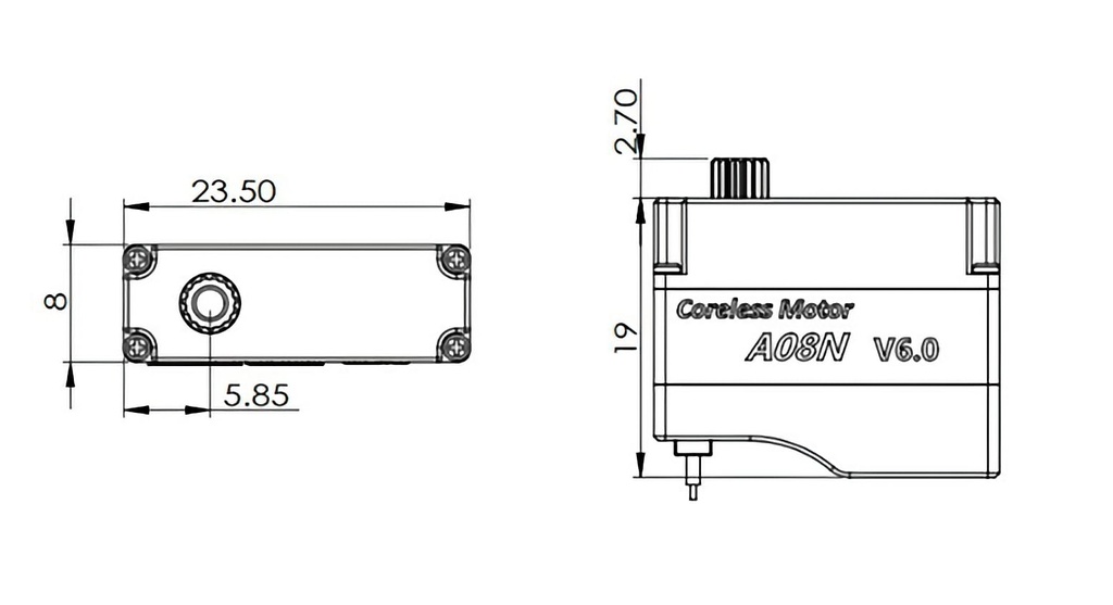 KST A08N 8mm 7g 3.2kg-8472