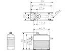 KST BLS815 HV V8.0 Servo 20mm 70g 20Kg-10494