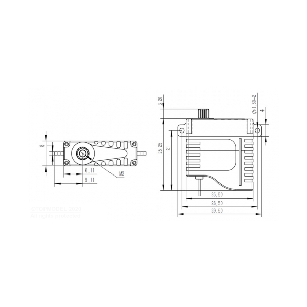 KST HS08 A (Horizontal) 8mm 11g-6931