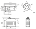 KST MS589 Contactless HV 15mm 38g-7716