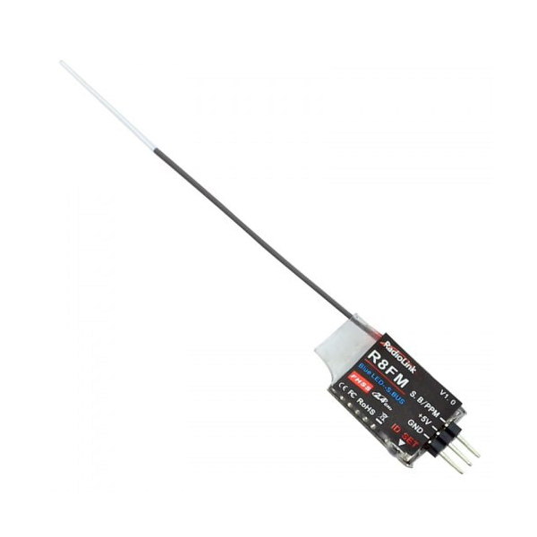 RadioLink T8FB 2.4Ghz 8CH + Receptor R8FM SBUS/PPM-7272