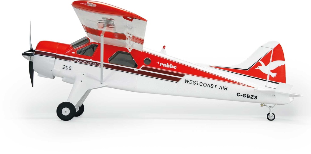 Robbe DHC-2 Beaver "Air Beaver" 1520mm Rojo PNP-8983