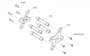 Separadores para AXI 28XX M3 30mm (4pcs)-6753