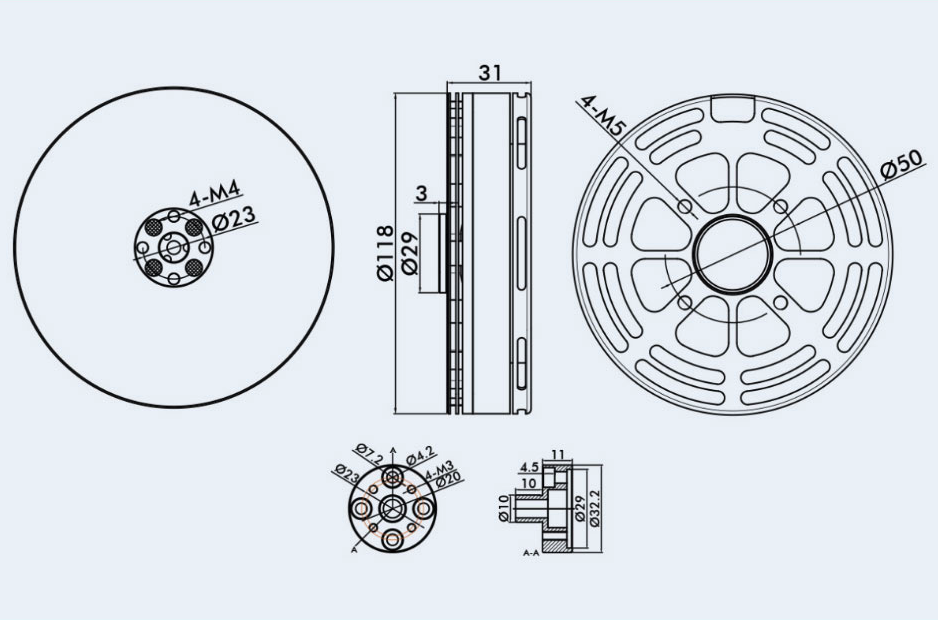 T-Motor MN1010 90KV-6977