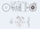 T-motor AT5020-B 220KV (20-25CC)-6323