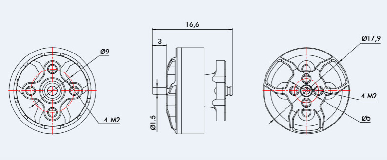 T-motor F1404 2900KV-8680