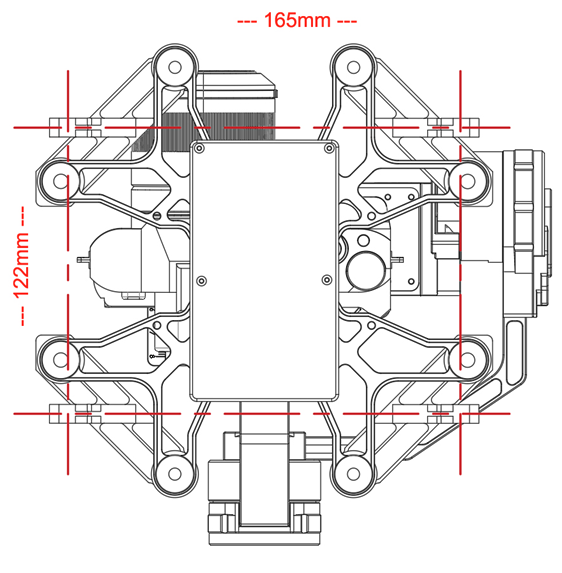 Tarot Gimbal 3 Ejes DSLR - SLR 360º-8731