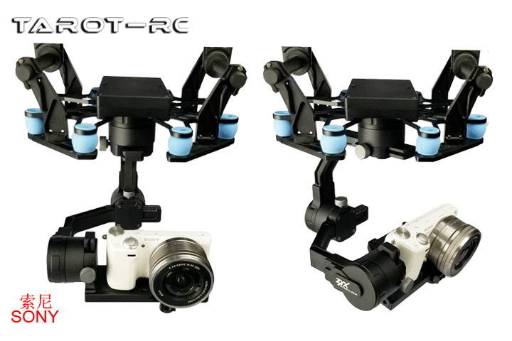 Tarot Gimbal 3ejes DSLR - SLR 360º-8727