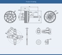 Tmotor AM480 600KV 3D-8399