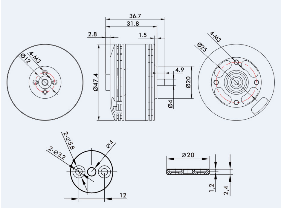 Tmotor MN4110 300KV-8987