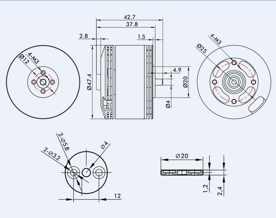 Tmotor MN4116 340KV-8996