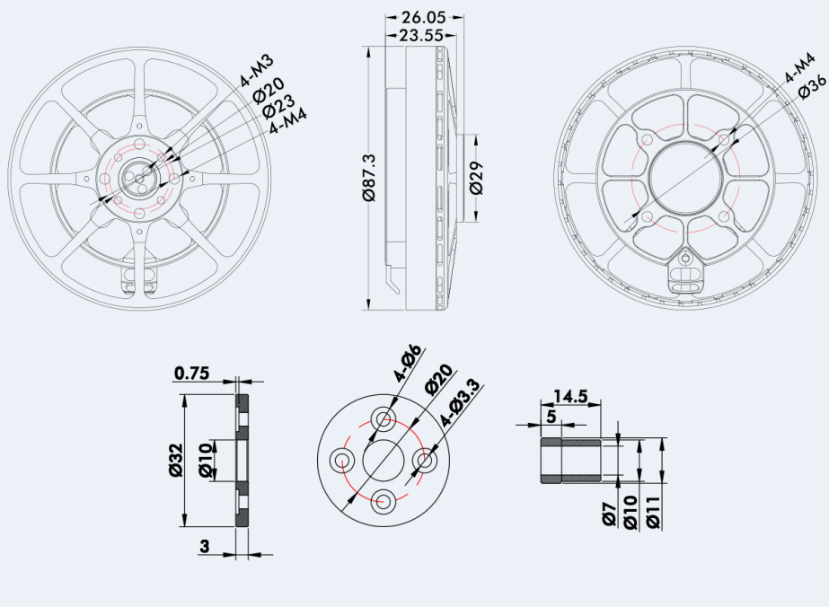 Tmotor U8 II Lite 100KV-8373