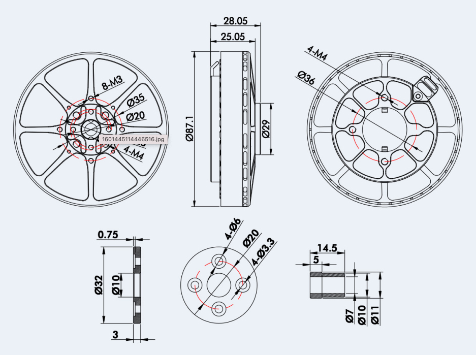 Tmotor U8 Lite L 110KV-8376