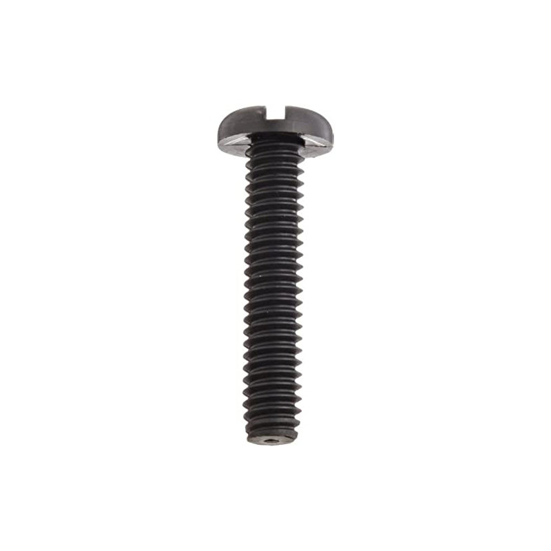 Tornillo Nylon Plano M2.5x12 mm Negro (10pcs)-6564