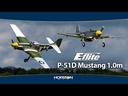 P-51D Mustang 1.0m BNF Basic Con AS3X+ & SAFE Select