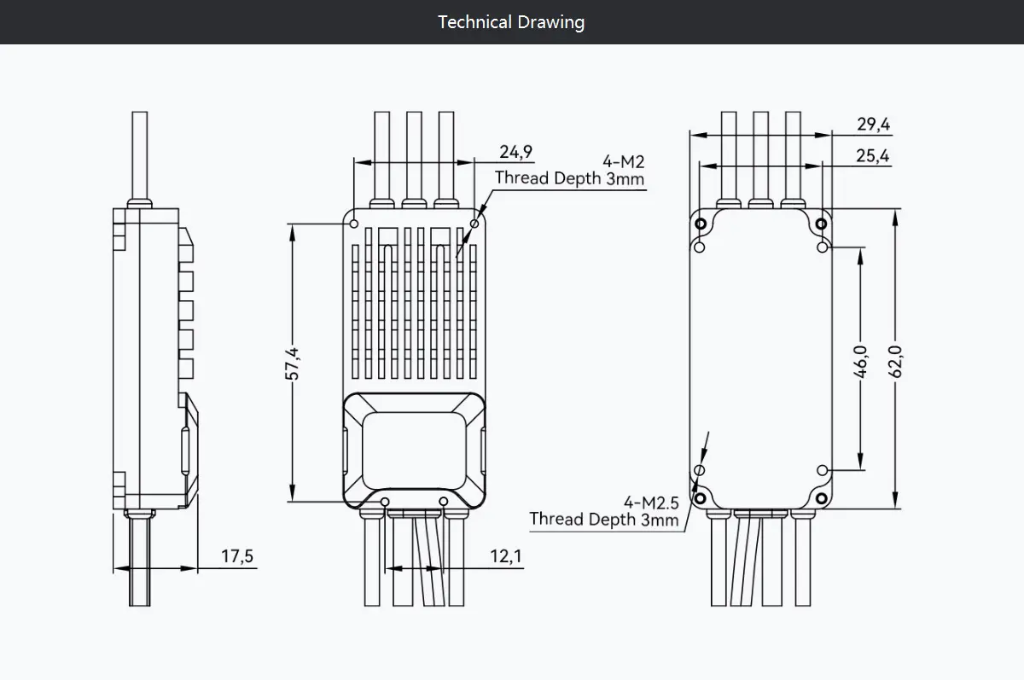 Tmotor V40A 14S PWM & CAN