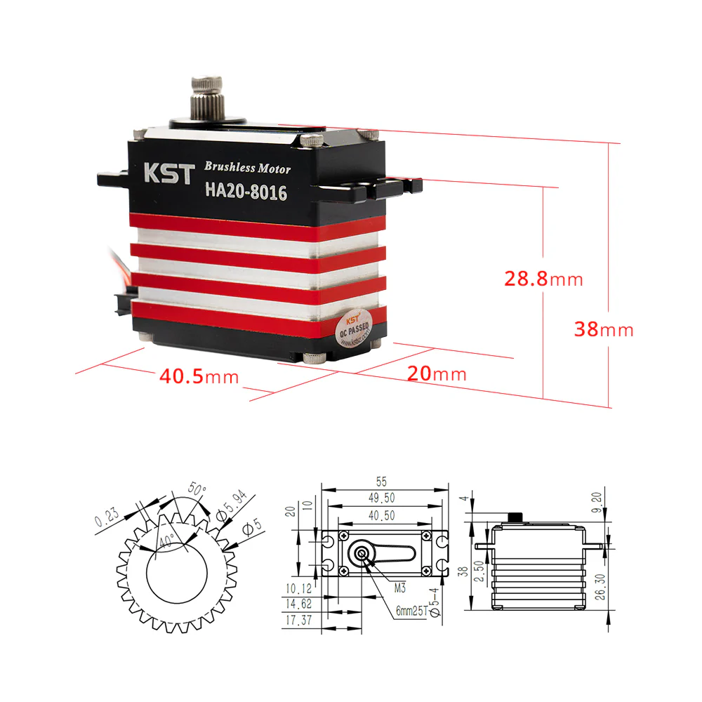 KST HA20-8016 HV 20mm 70g 85kg