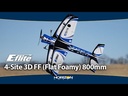 E-Flite 4-Site 3D FF 800mm BNF Basic con AS3X+ & SAFE Select