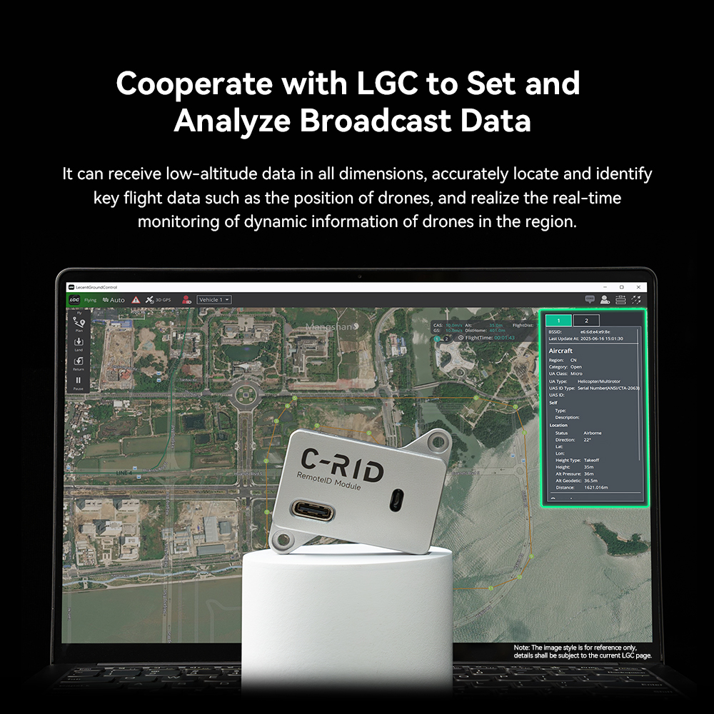 CUAV C-RID UART & CAN (Identificación Remota de UAS)