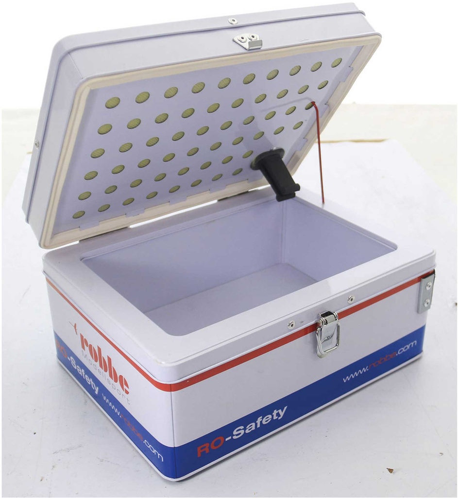 Caja Metálica para Baterías Robbe Modellsport RO-SAFETY