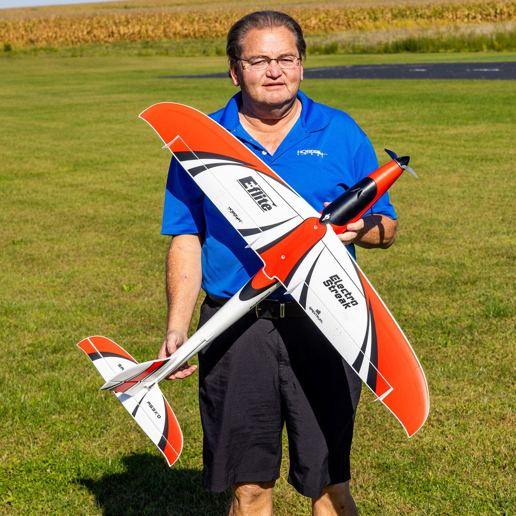 E-flite ElectroStreak 1.1m BNF Basic con AS3X+ y SAFE Select