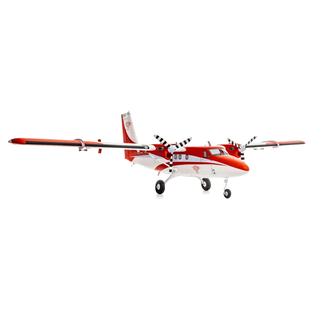 E-flite DHC-6 Twin Otter 1.4m BNF Basic con AS3X+ y SAFE Select Combo con flotadores