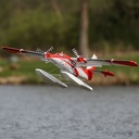 E-flite DHC-6 Twin Otter 1.4m BNF Basic con AS3X+ y SAFE Select Combo con flotadores