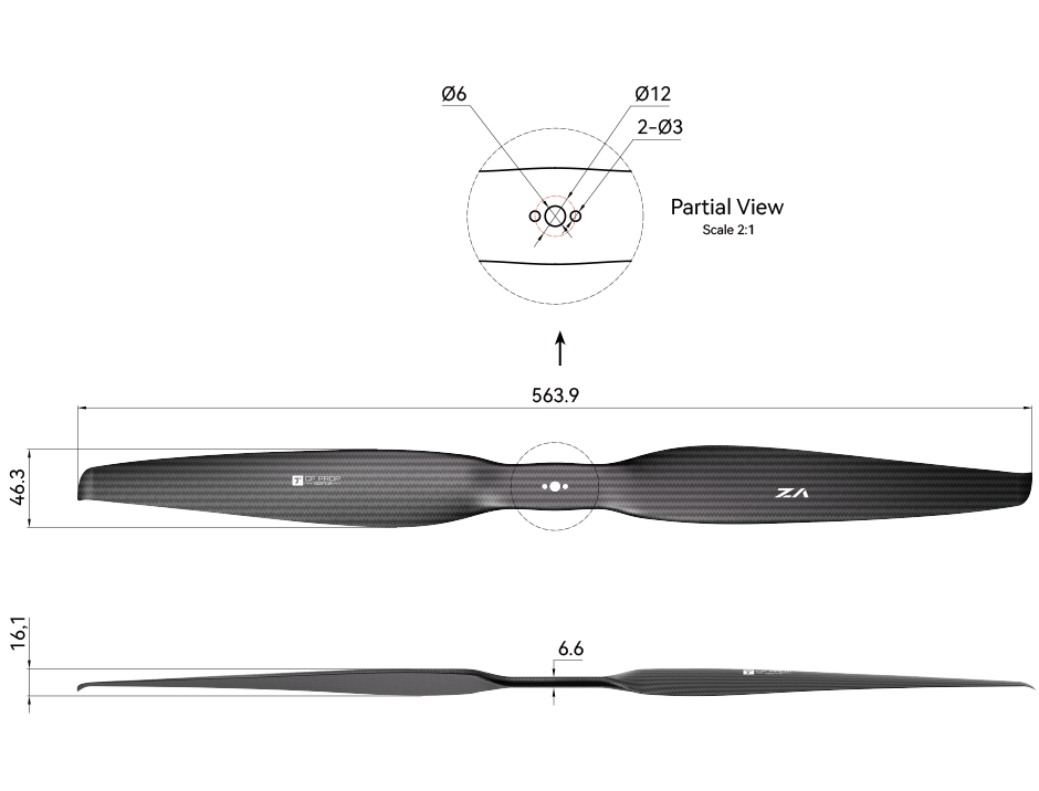 Tmotor VZ22x7.4 VTOL