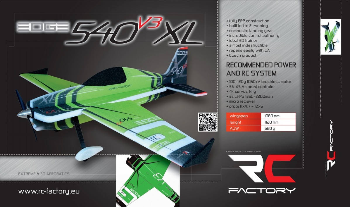 RC Factory Edge XL (Verde)