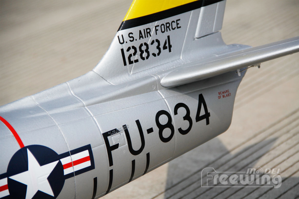 Freewing F-86 Sabre 80mm EDF PNP