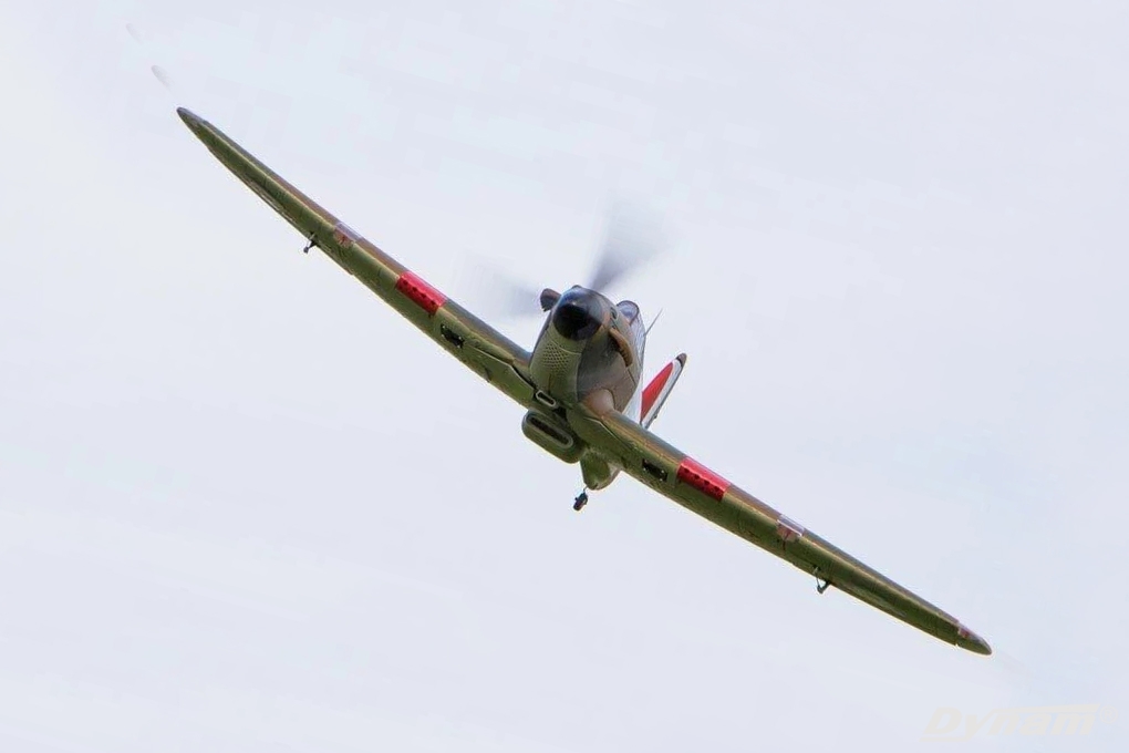 Dynam Hawker Hurricane V2 1250mm PNP