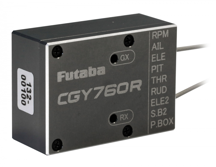 Futaba CGY760R Receptor Estabilizador FASSTest/T-FHSS + GPB-1