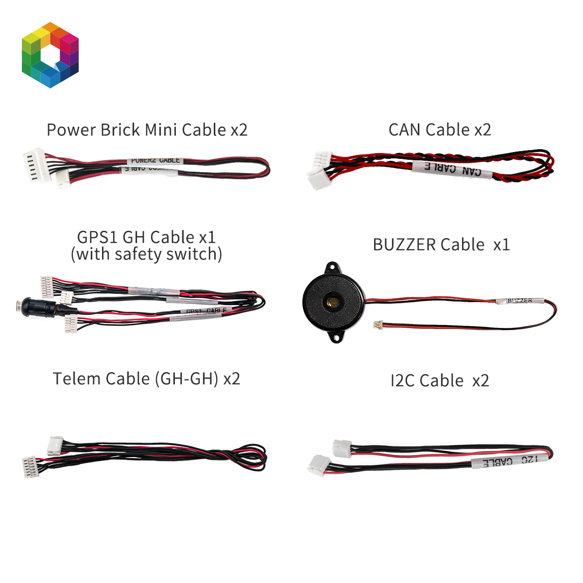 Mini CubePilot - Pack de Cables