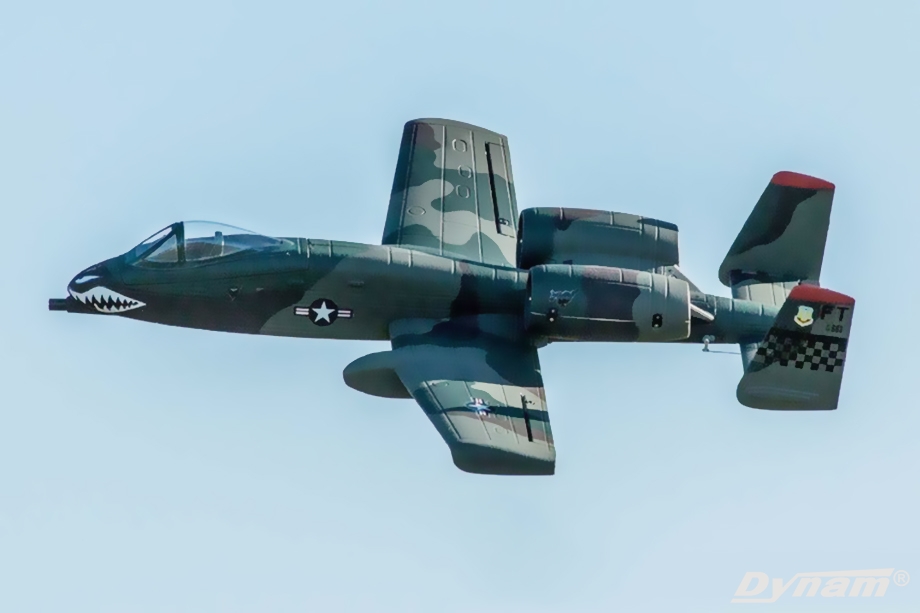 Dynam A-10 Thunderbolt V2 64mm EDF PNP (Verde)