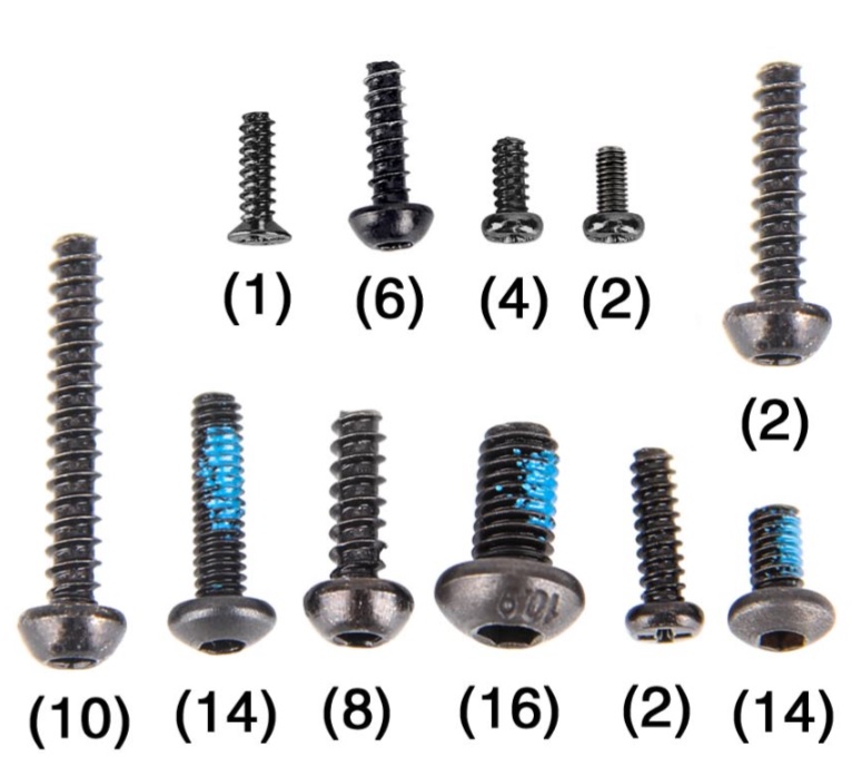 Runner Advanced 250 Screw set