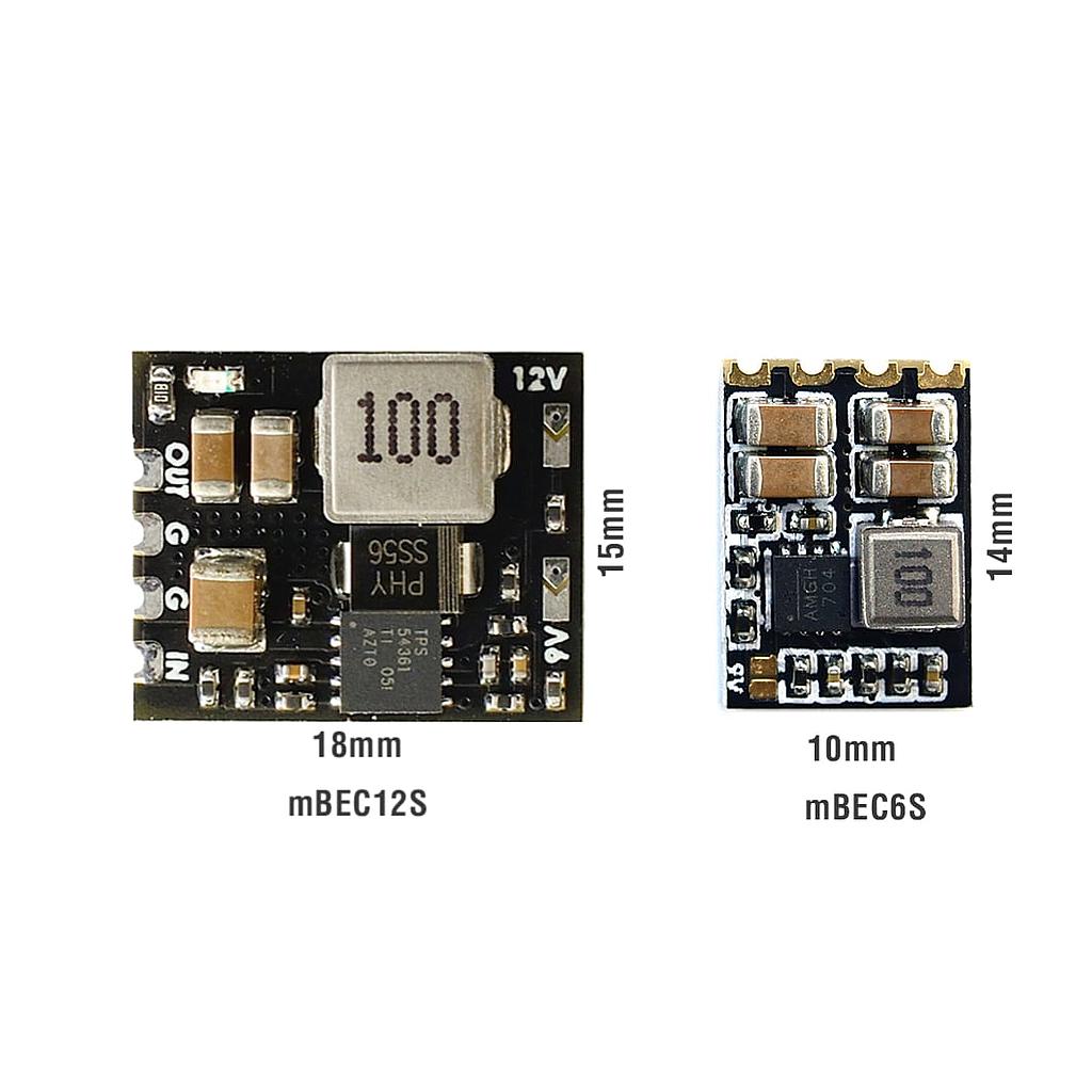 Matek Micro BEC 6-60V To 5V/9V/12V ADJ