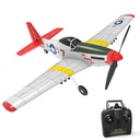 VOLANTEXRC P51D Mustang 4Ch RC Trainer w- Xpilot Stabilizer and One Key Aerobatic RTF
