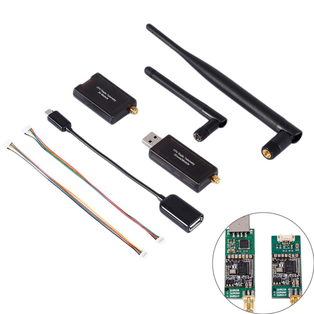 3DR Radio Telemetry Kit 433Mhz 500mw Module For APM-PIX