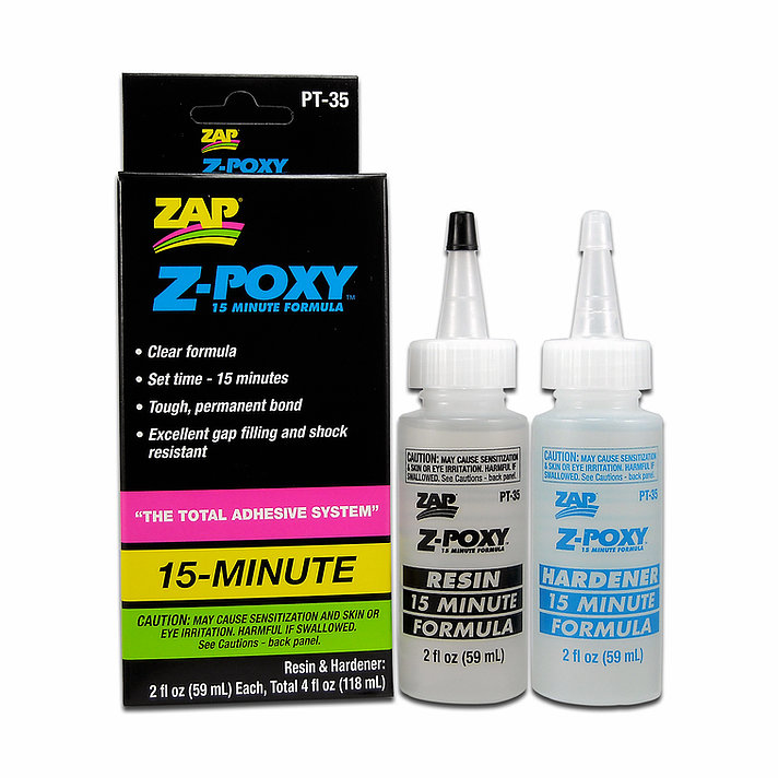 Pegamento Epoxi Pacer ZAP Z-POXY 15 MIN 118ML