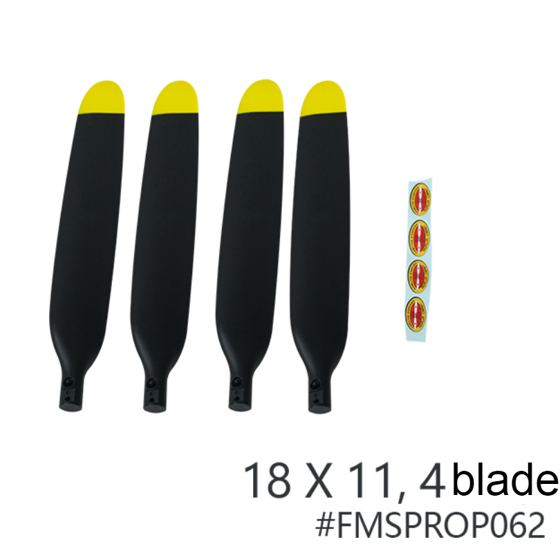 FMS 1700mm 1.7m F4U Corsair V3 Propeller 18x11 4 Blade FMSPROP062