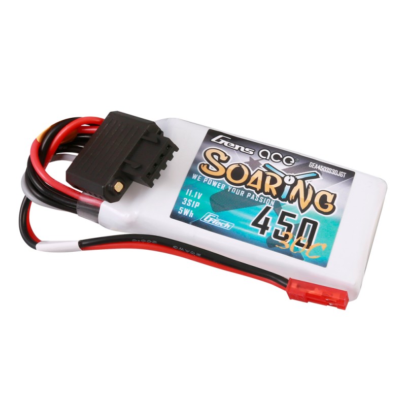 Batería LiPo Gens ACE G-Tech Soaring 3s 11.1V 450mAh 30C