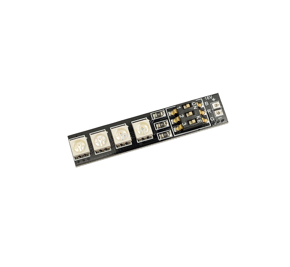 Placa 4 LED Matek RGB 5050 16V