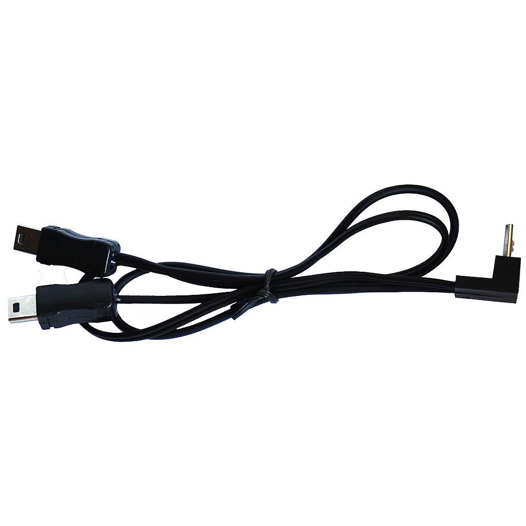 CR-Camera Multiterminal+USB Combo Cable for Sony Cameras 90º