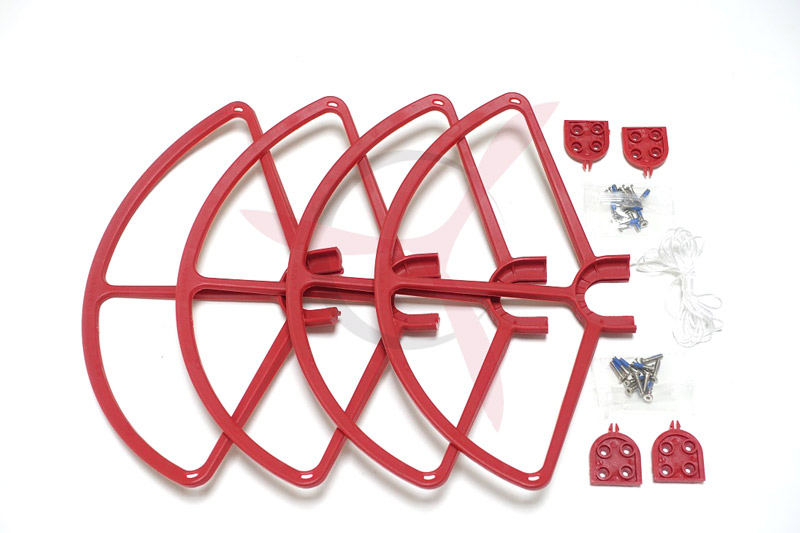 Propeller Protection Ring for DJI Phantom 3 - Red