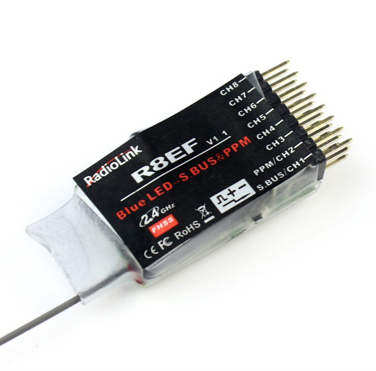 Radiolink R8EF 8CH 2.4GHz SBUS / PPM Receiver