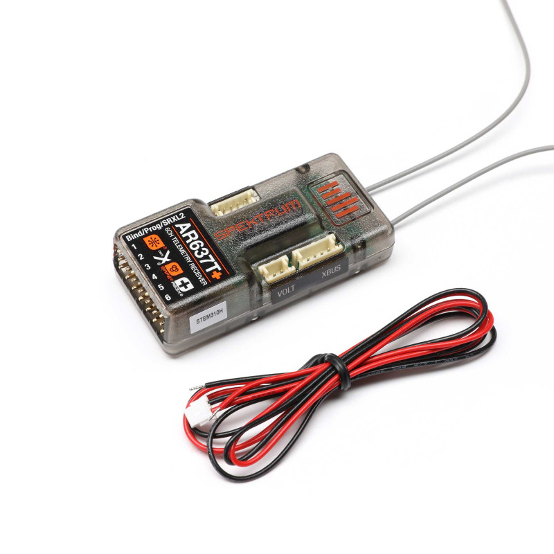 Spektrum AR6367T+ 6 Channel AS3X & SAFE Telemetry Receiver