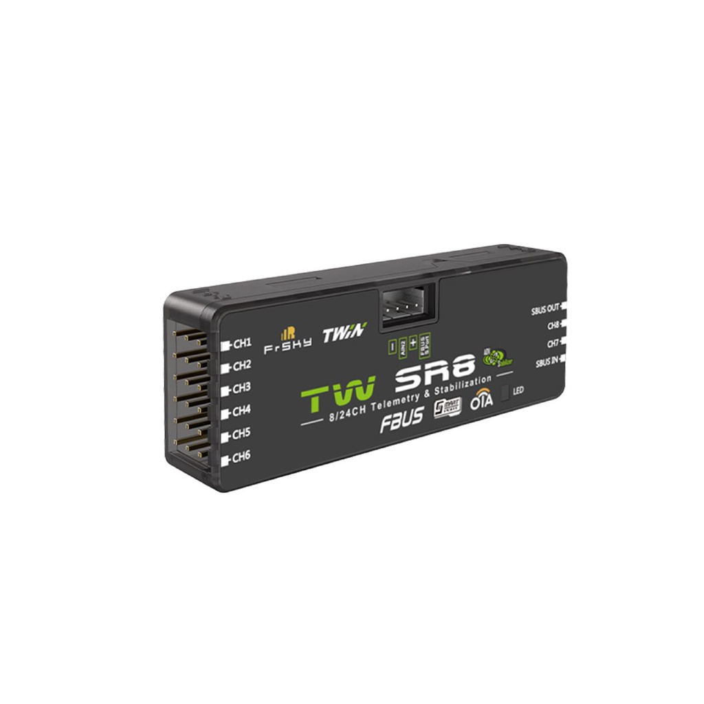FrSky TW SR8 Dual 2.4Ghz (Stabilizer)